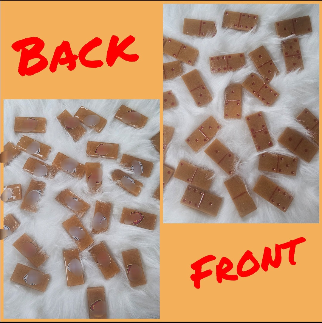 ✨Custom Resin Dominoes Set – Handmade Personalized Dominoes ✨