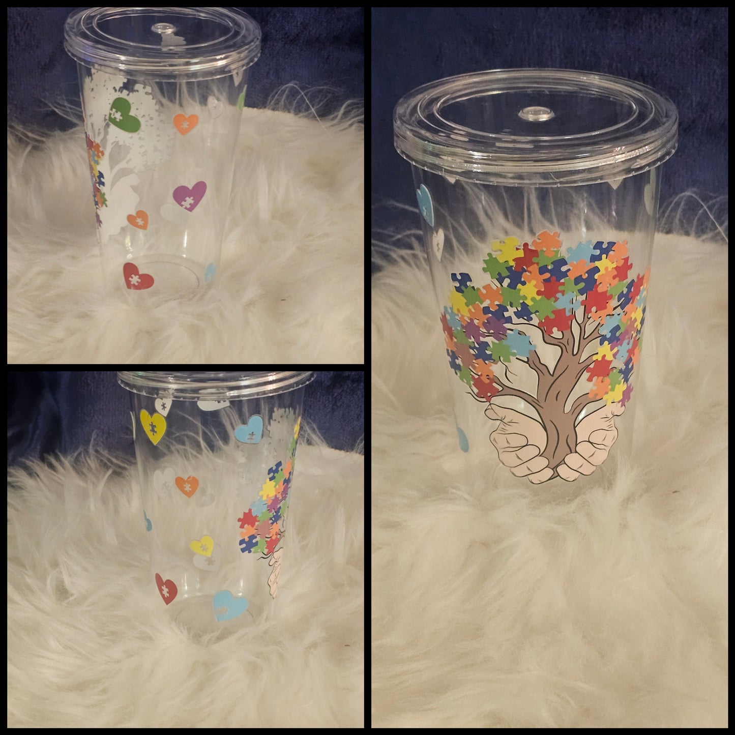 ✨16oz Reusable Insulated Cups – With Straw & Lid | Custom Cold Drink Tumblers✨