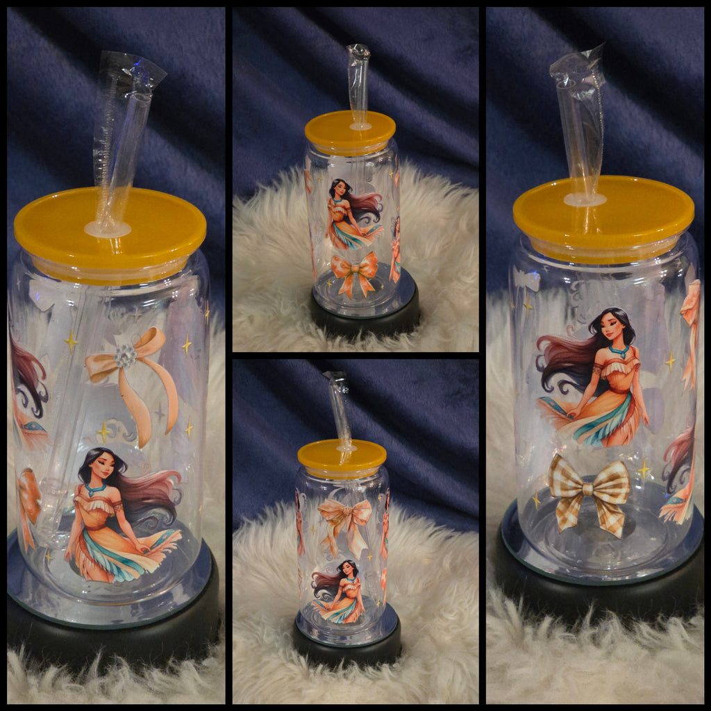 16oz Acrylic Drinking Tumbler | Multiple Cute Designs Available