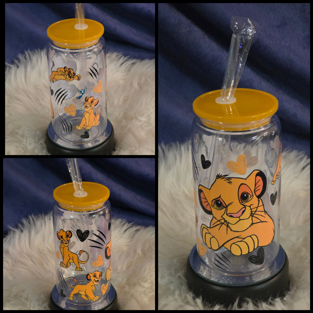 16oz Acrylic Drinking Tumbler | Multiple Cute Designs Available