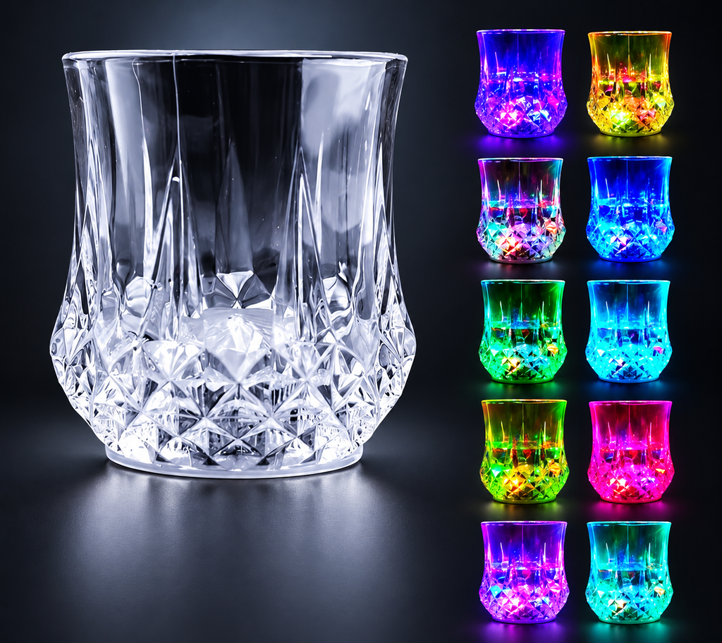 Liquid-Activated Light-Up Cup – 7-Color Glow