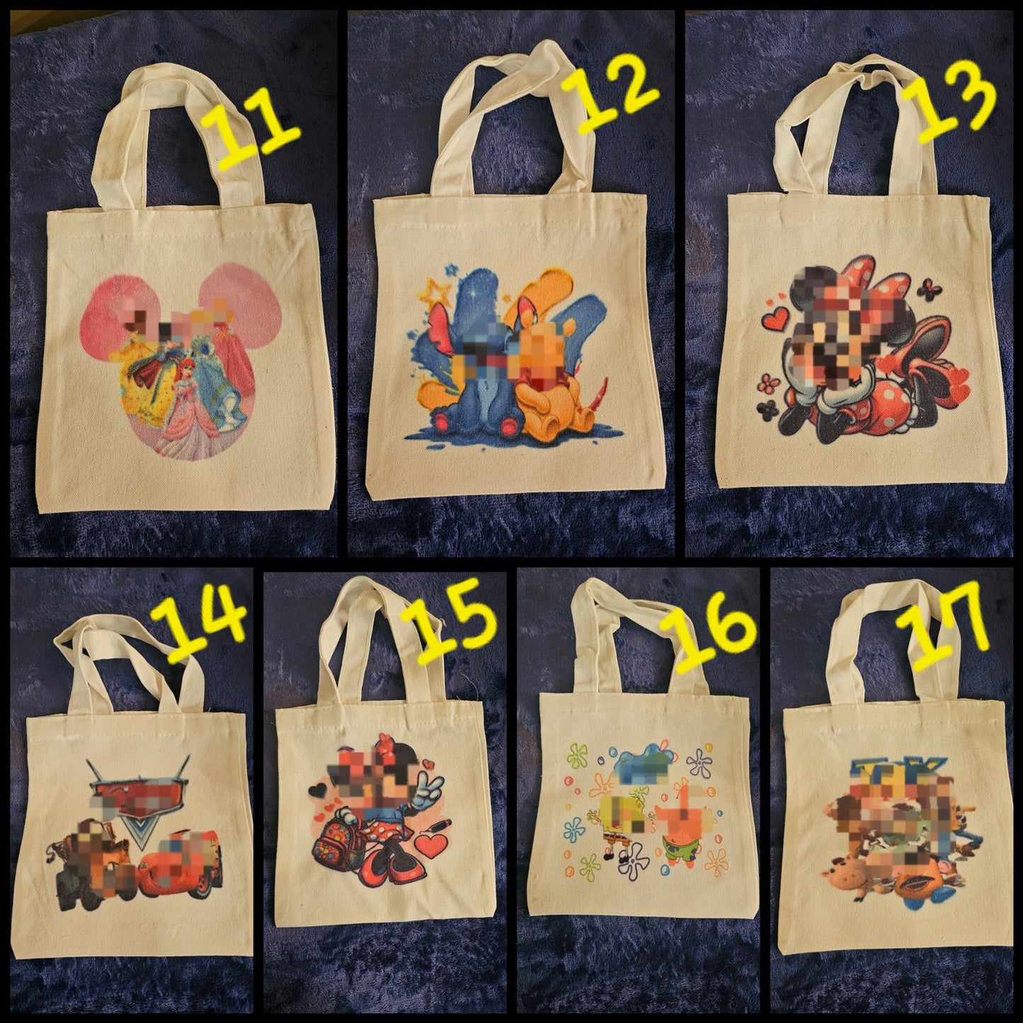 ✨Customizable Small Tote | Personalized Canvas Bag for Events & Gifts✨