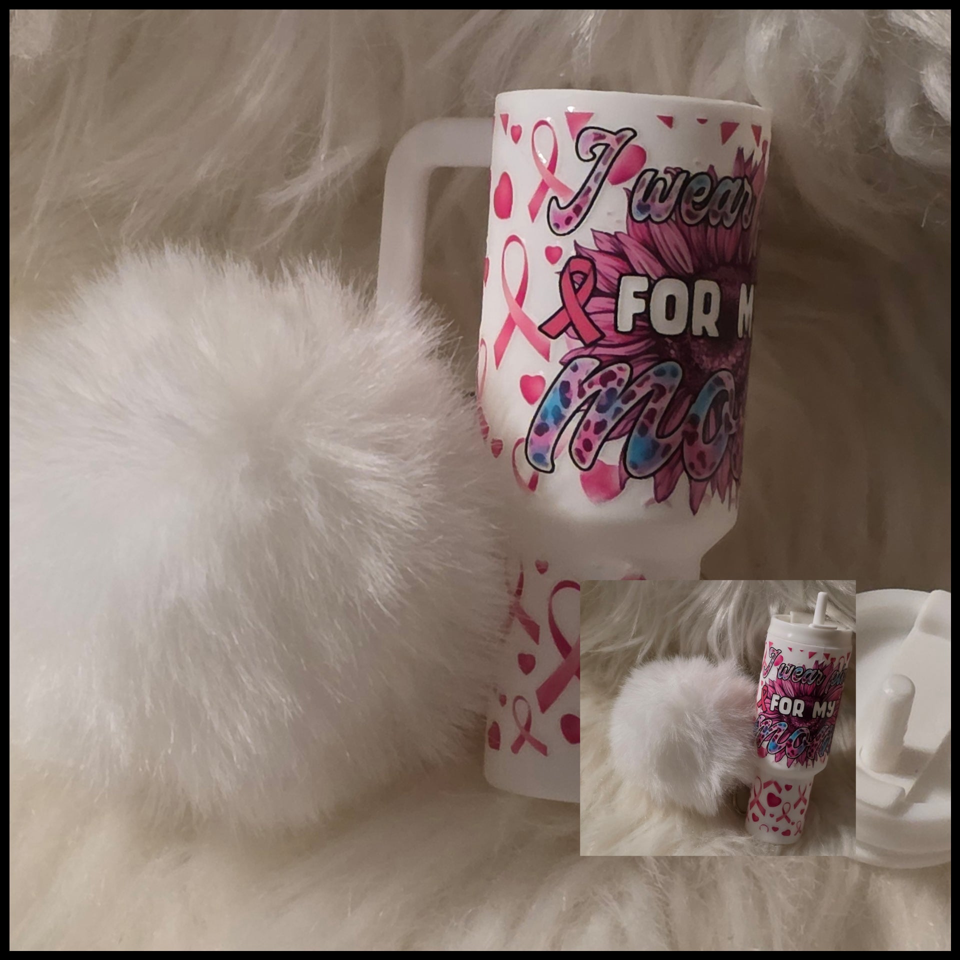 Mini Cup Keychain Holder – Lipstick, Cosmetics & Small Essentials Storage
