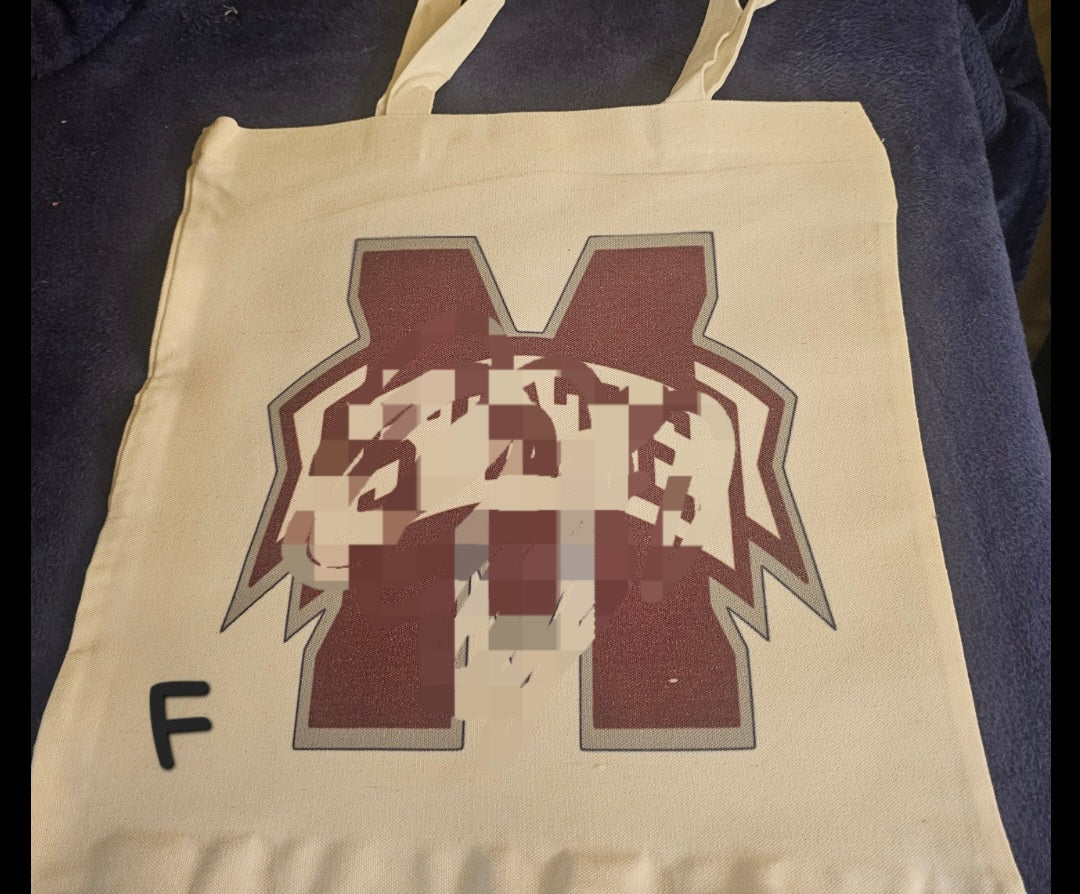Custom Large Tote Bag | Personalized with Name or Logo | Eco-Friendly Gift