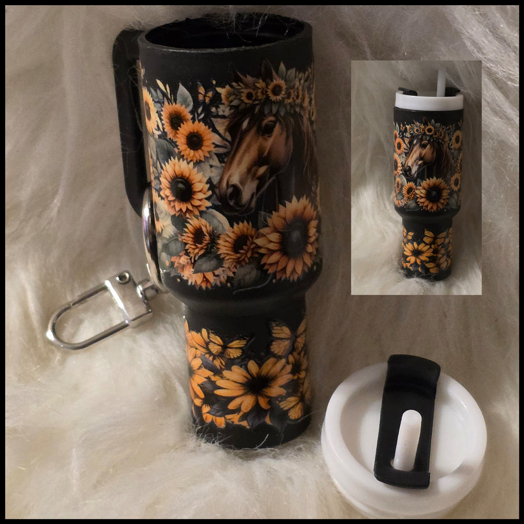 Mini Cup Keychain Holder – Lipstick, Cosmetics & Small Essentials Storage