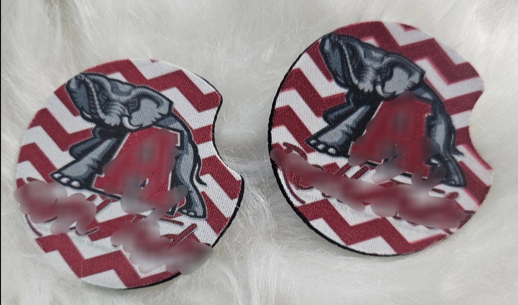 ✨Neoprene Coasters with Rubber Bottom for Any Occasion (Set of 2)✨