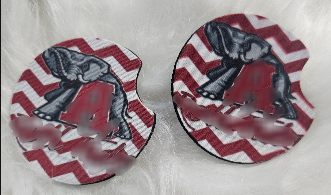✨Neoprene Coasters with Rubber Bottom for Any Occasion (Set of 2)✨
