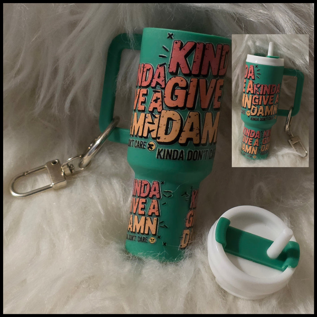 Mini Cup Keychain Holder – Lipstick, Cosmetics & Small Essentials Storage