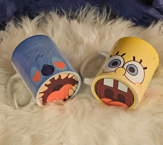 ✨Bottom Mouth Mug – Hidden Surprise Coffee Cup✨