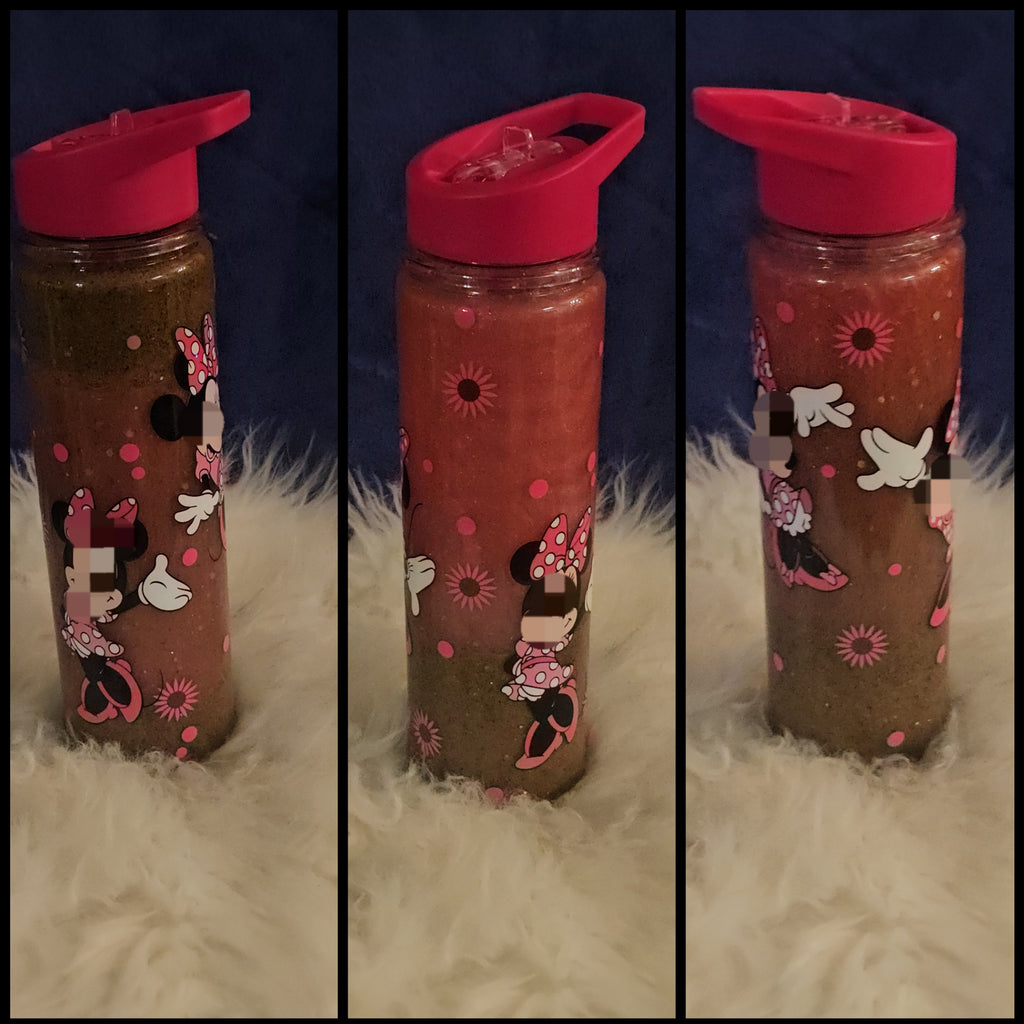 ✨15oz Acrylic Snowglobe Water Bottle✨