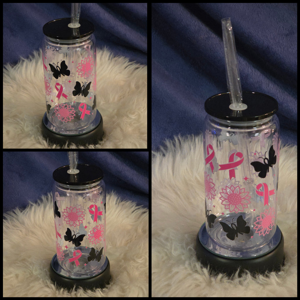 16oz Acrylic Drinking Tumbler | Multiple Cute Designs Available