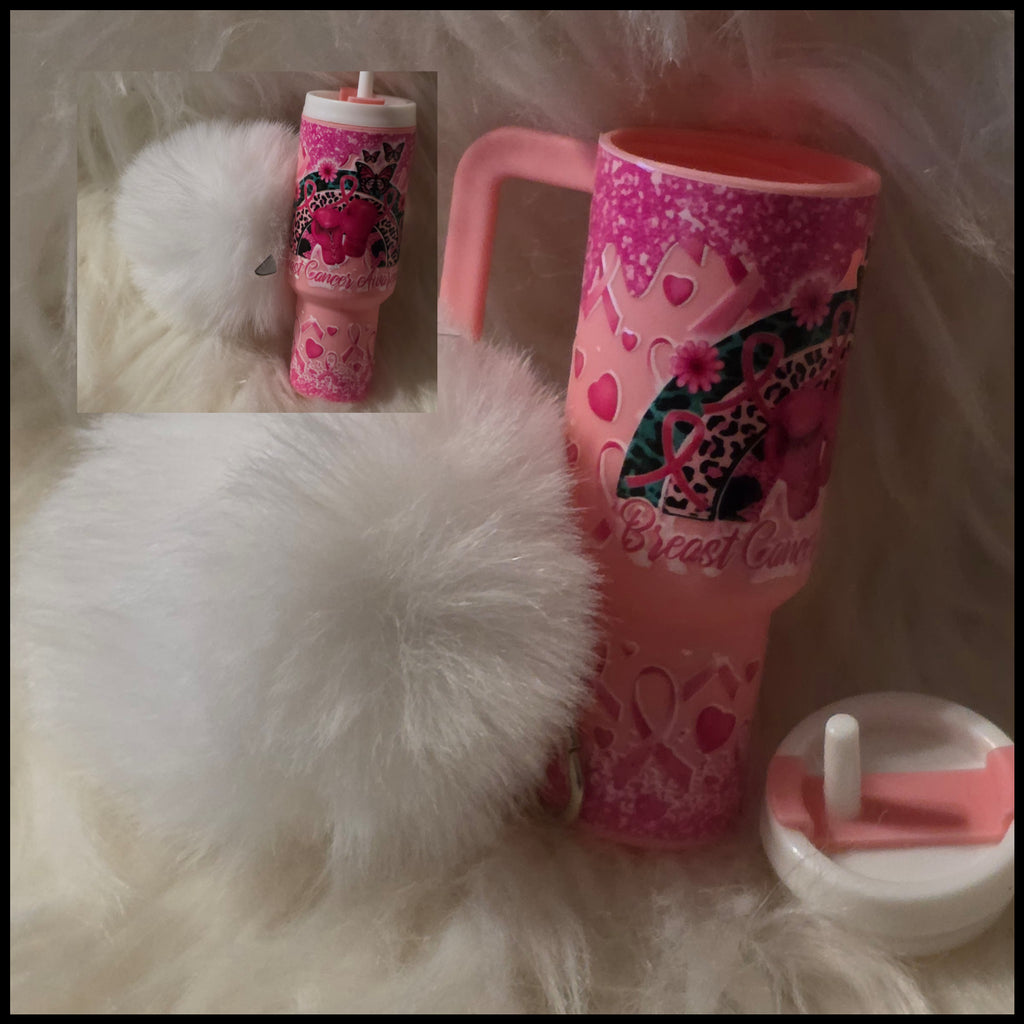 Mini Cup Keychain Holder – Lipstick, Cosmetics & Small Essentials Storage