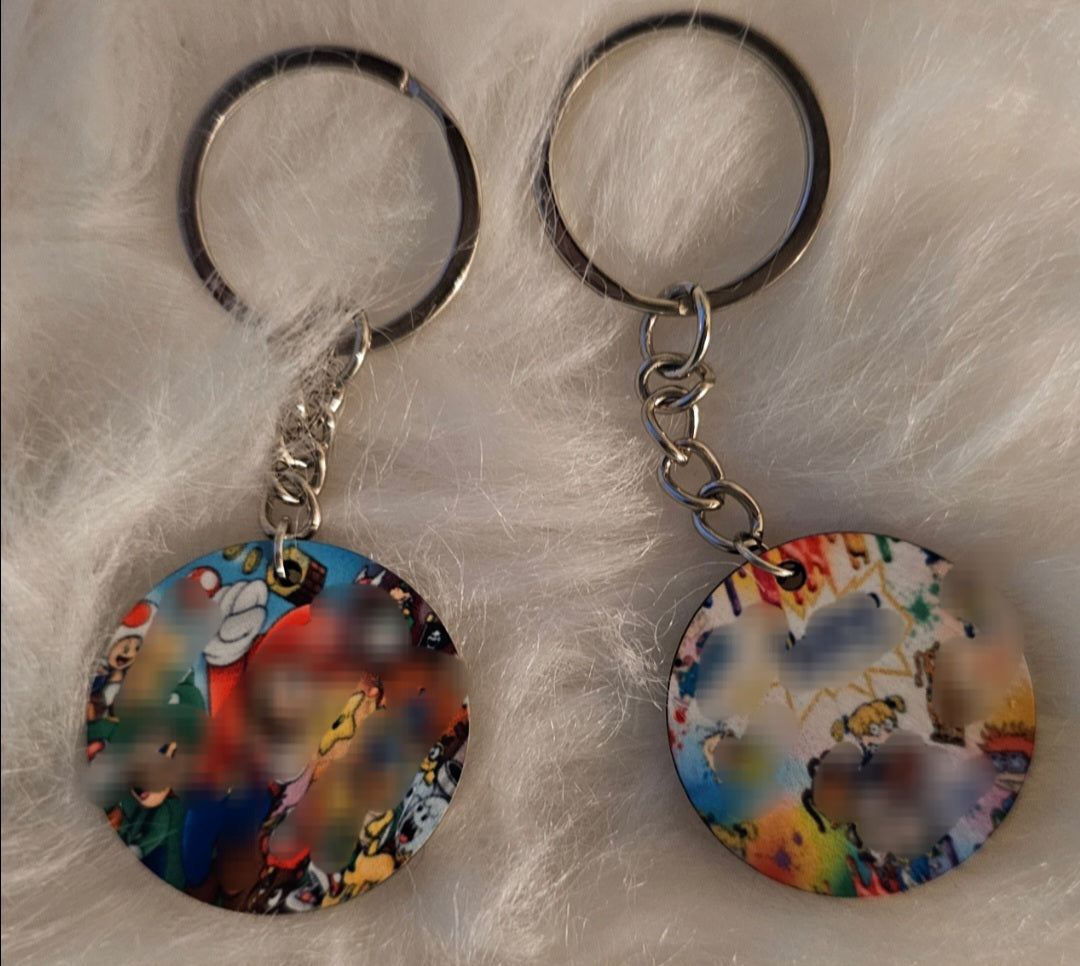 ✨Personalized Sublimation Keychain – Custom Photo or Name Keychain ✨