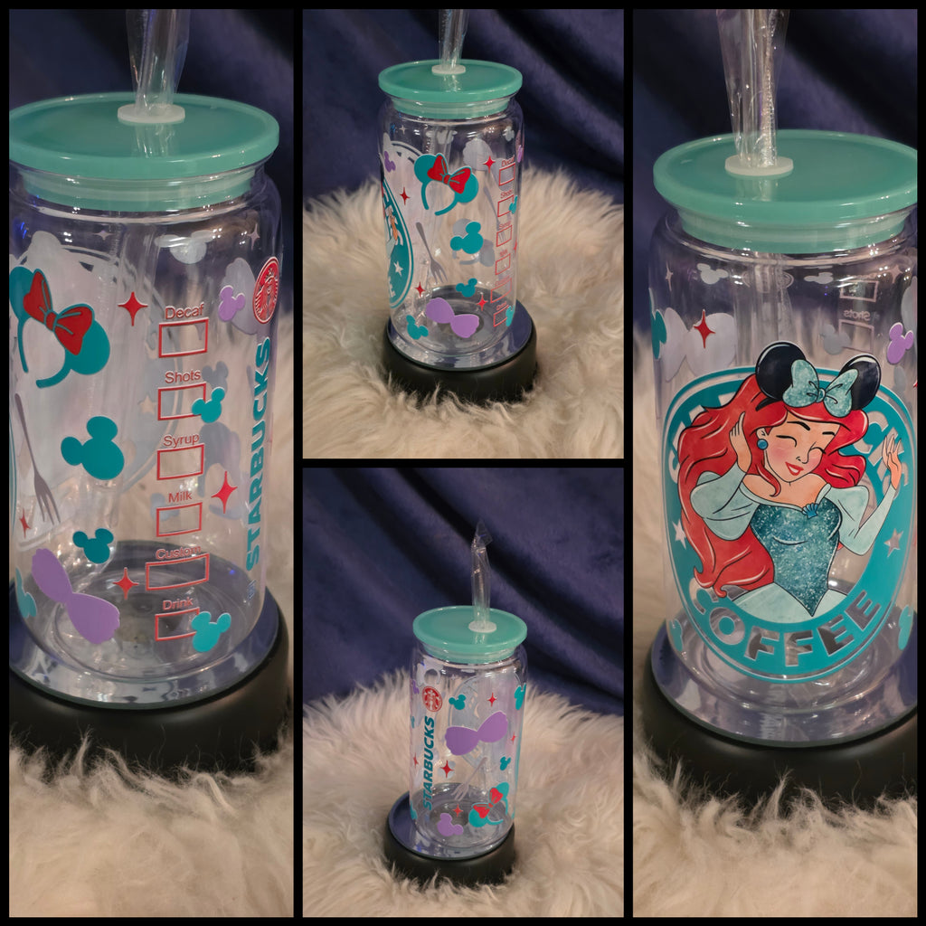 16oz Acrylic Drinking Tumbler | Multiple Cute Designs Available